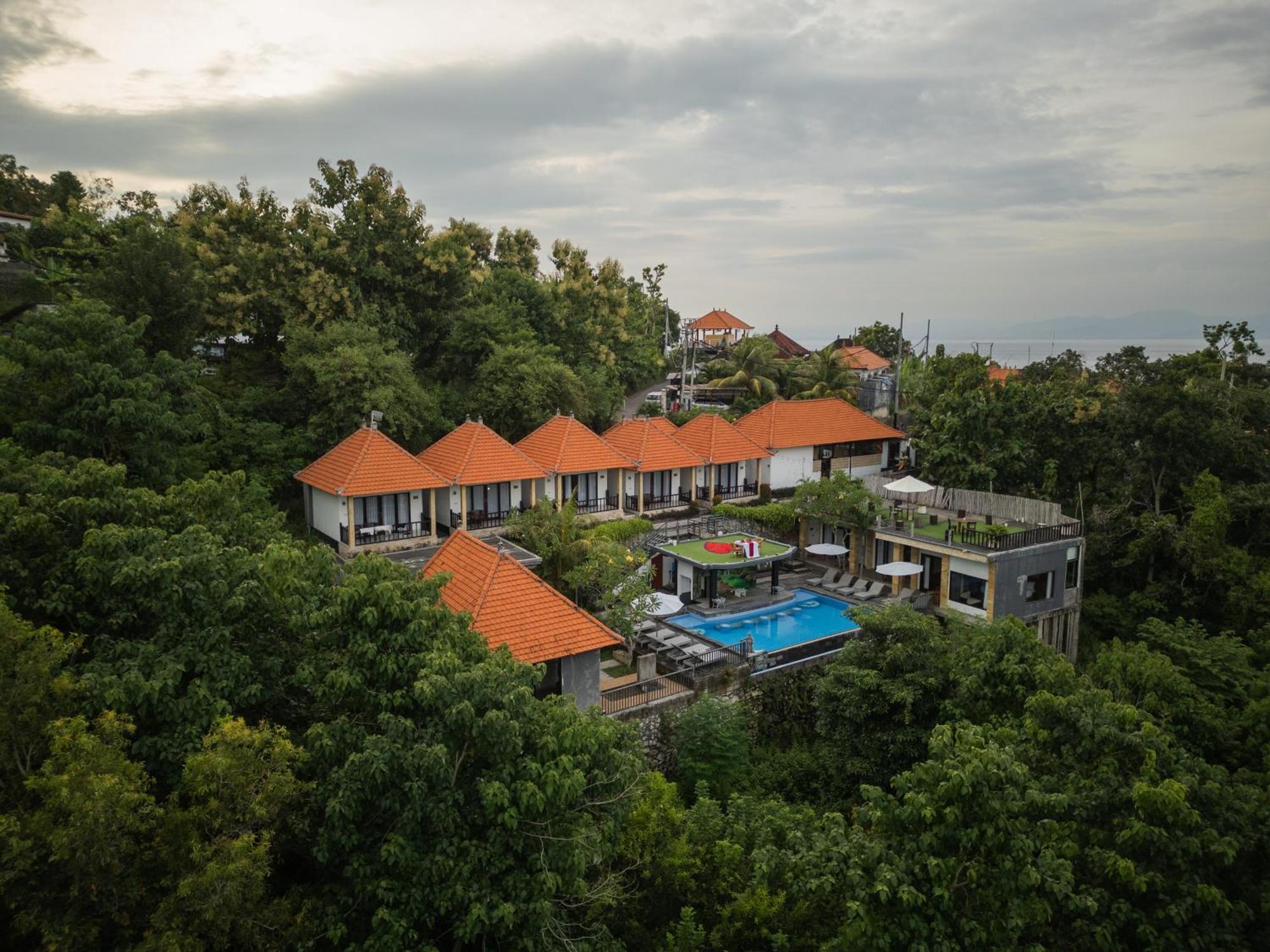 Abasan Hill Hotel And Spa Toyapakeh Exterior foto